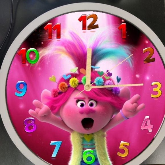 Poppy led wall clock - Picture 5 of 5